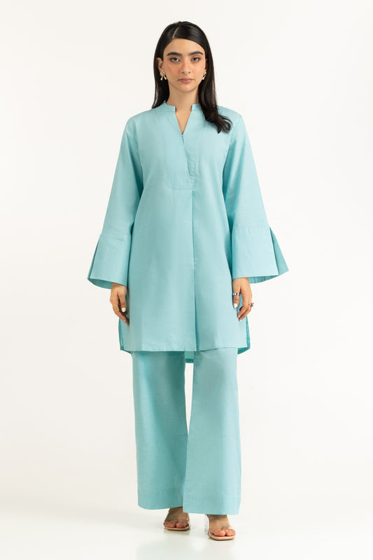 Chambray Dyed Co-Ord Set IPST-44558-A