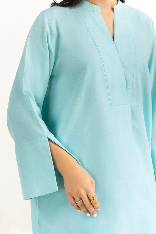 Chambray Dyed Co-Ord Set IPST-44558-A