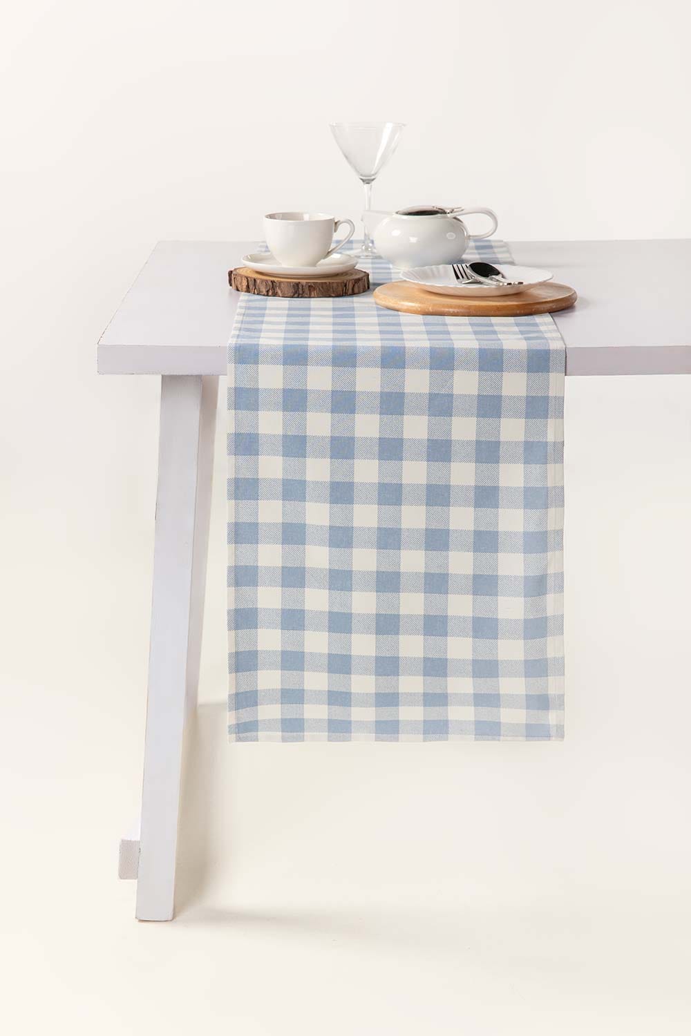 AW23-Checks Placemat and Runner Set