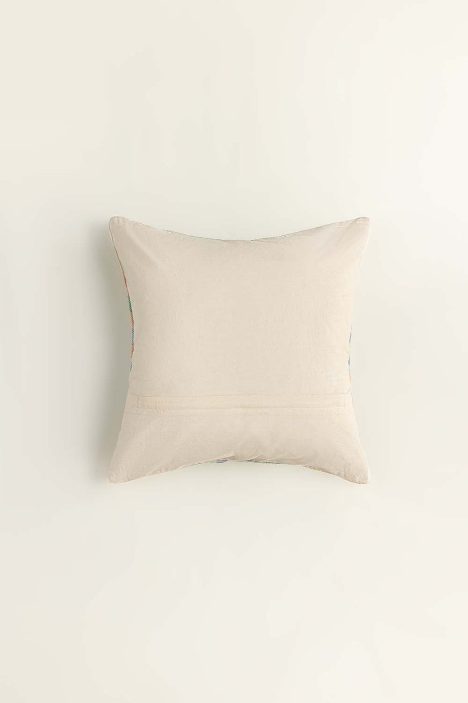 Checks Woven Cushion Cover