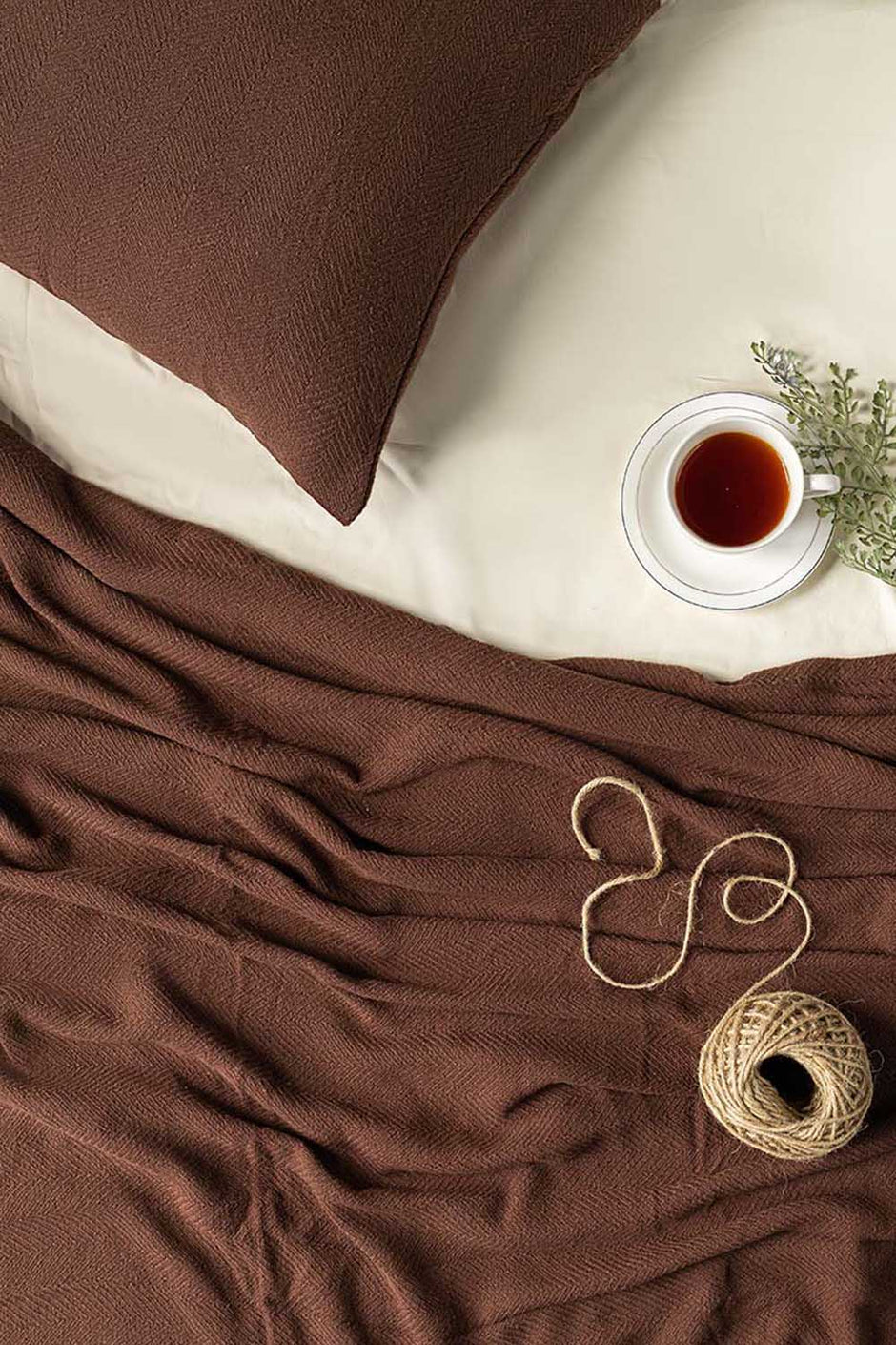 Chestnut Thermal Cushion Cover