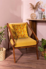 Chintz Embroidered Cushion Cover