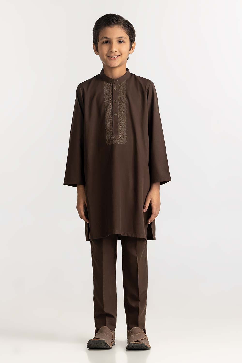 Chocolate Brown Styling Suit SK-KS24-070