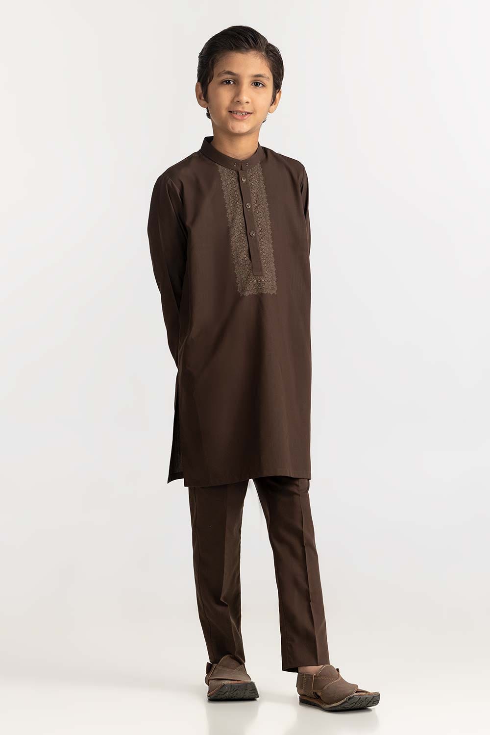 Chocolate Brown Styling Suit SK-KS24-070