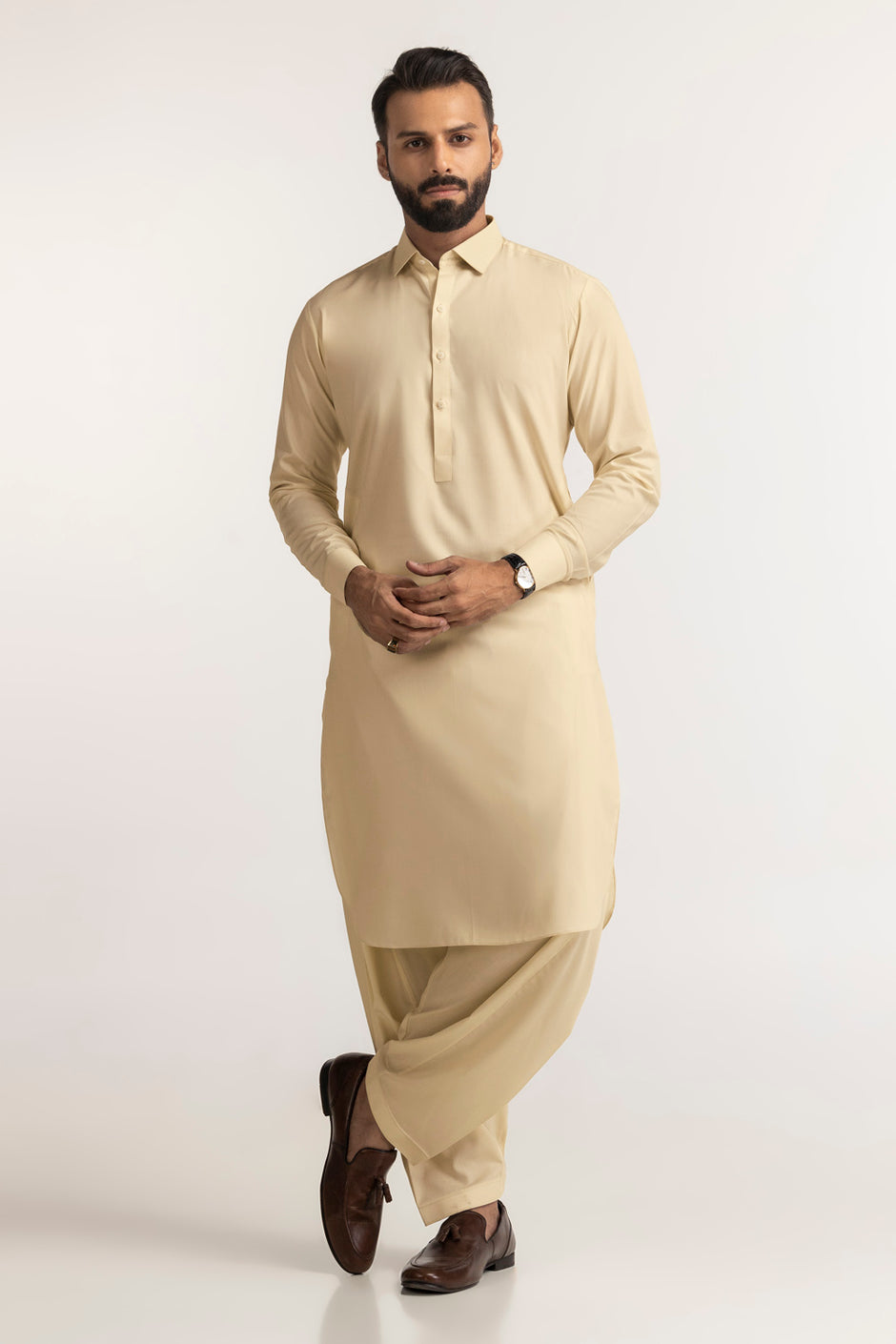 Cindera Unstitched Fabric Blended-LF