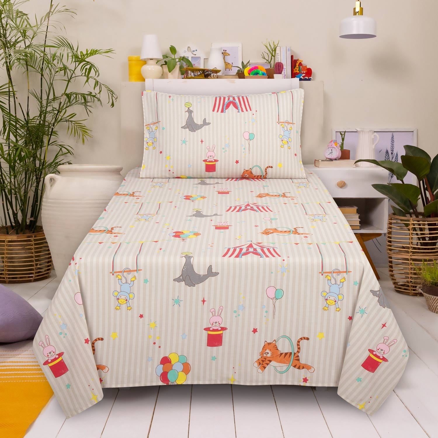 Circus Star T-150-1 Bed Sheet Set