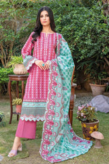 3 Piece Lawn Unstitched Printed Suit CL-32294 A