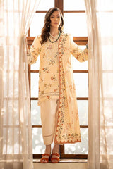 3 Piece Printed Embroidered Lawn Unstitched Suit CL-42041