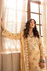 3 Piece Printed Embroidered Lawn Unstitched Suit CL-42041