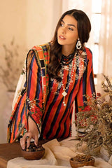 3 Piece Printed Embroidered Lawn Unstitched Suit CL-42136