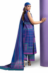 3 Piece Unstitched Printed Lawn Suit CL-42150