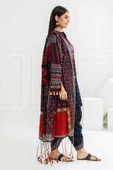 3 Piece Unstitched Printed Lawn Suit CL-42165