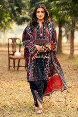 3 Piece Unstitched Printed Lawn Suit CL-42165