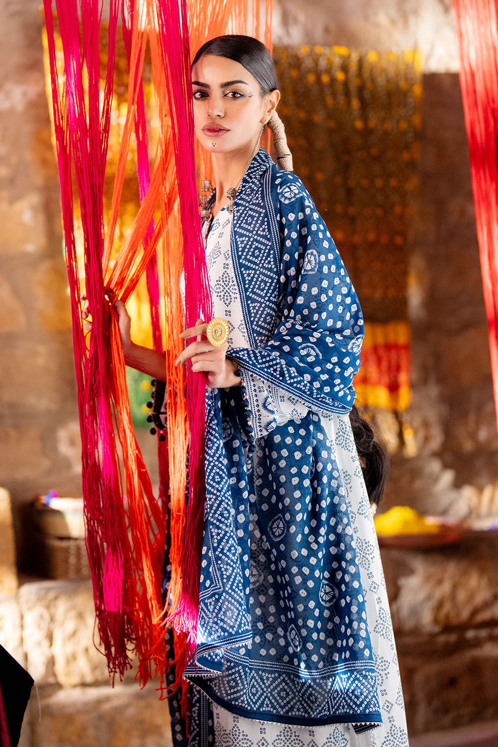 3 Piece Unstitched Printed Lawn Suit CL-42316 B