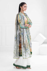 3 Piece Unstitched Printed Lawn Suit CL-52062