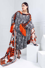 3 Piece Unstitched Printed Lawn Suit CL-52423