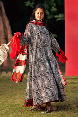 3 Piece Unstitched Printed Lawn Suit CL-52423