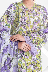 3 Piece Unstitched Printed Lawn Suit CL-52426