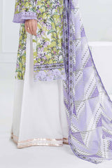 3 Piece Unstitched Printed Lawn Suit CL-52426