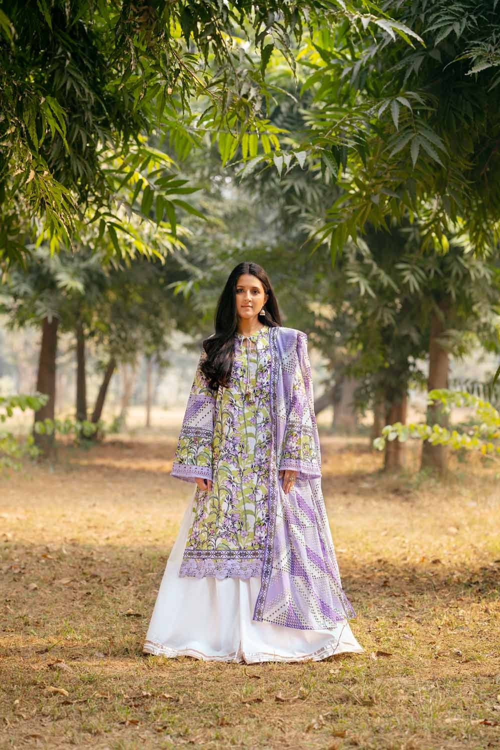 3 Piece Unstitched Printed Lawn Suit CL-52426