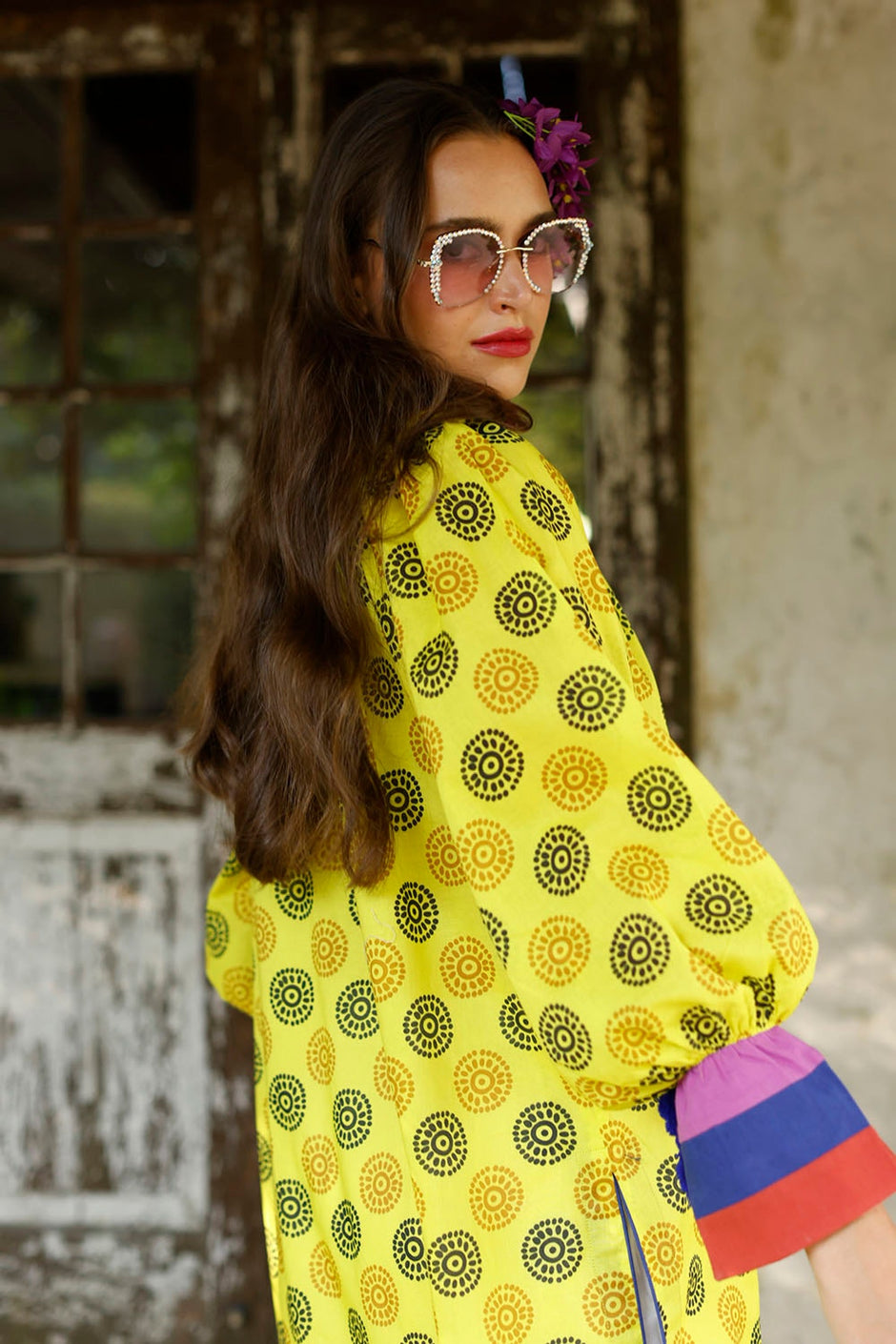 3 Piece Unstitched Printed Lawn Suit with Printed Lawn Dupatta
