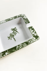 Classic Flora Ash Tray Square