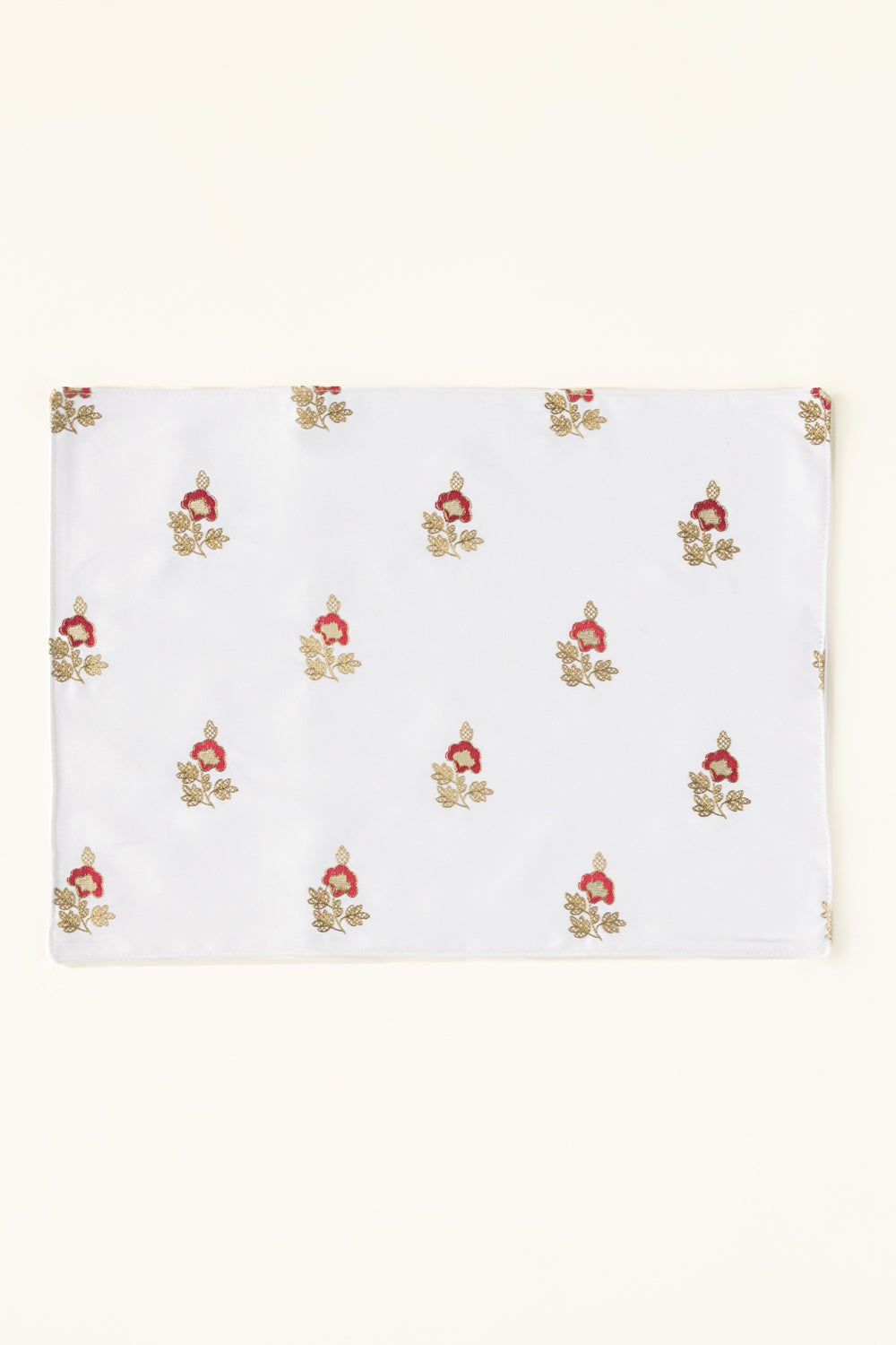 Classic Embroidered Placemat Pair