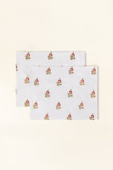 Classic Embroidered Placemat Pair
