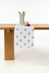 Classic Embroidered Table Runner