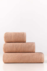 Clay Plain Combed Towel