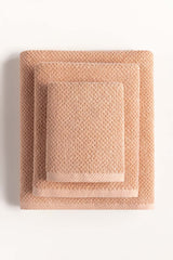 Clay Plain Combed Towel