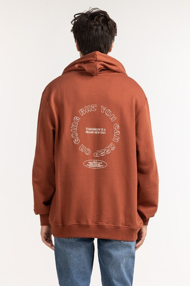 Clay Fashion Pullover Hoodie MN-POH-WS23-013