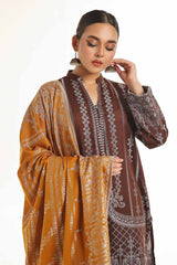 3 Piece Unstitched Jacquard Suit with Jacuard Dupatta CLF-42023 E