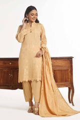 3 Piece Unstitched Lawn Jacquard Suit CLF-42028