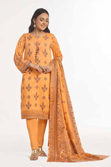 3 Piece Unstitched Lawn Jacquard Suit CLF-42035