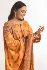 3 Piece Unstitched Lawn Jacquard Suit CLF-42035