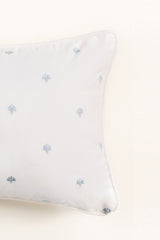 Cloud White  T-400 Embroidered Deck Cushion Cover