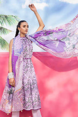 3 Piece Unstitched Printed Lawn Suit CLP-32288