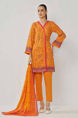 3 Piece Unstitched Printed Lawn Suit CLP-42258
