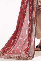 3 Piece Unstitched Printed Lawn Suit CLP-52025