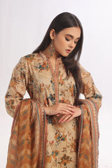 3 Piece Unstitched Printed Lawn Suit CLP-52030