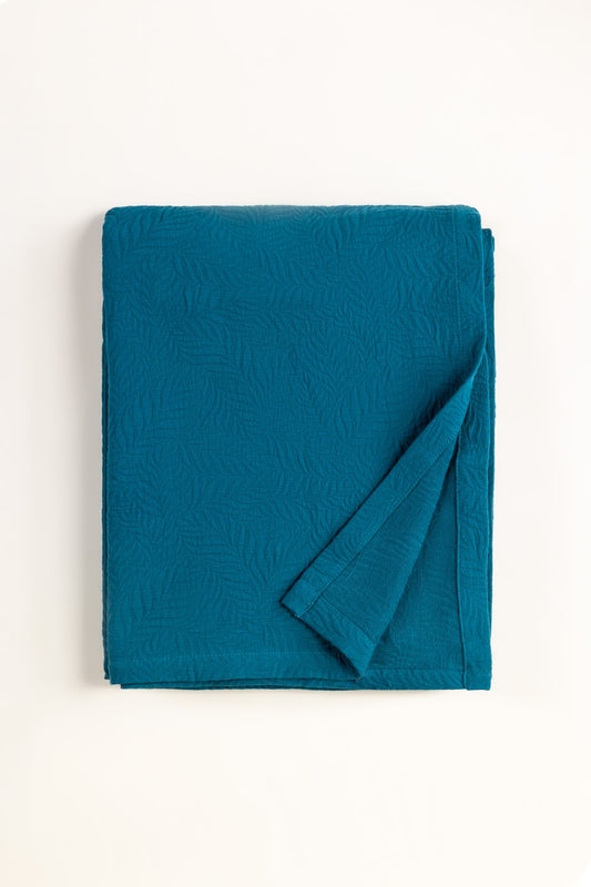 Coastal Matelasse Blanket