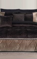 Coco Embossed Velvet Comforter Set