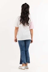 Junior Girl Coco Milk Print Knit Top JGKT-2210055