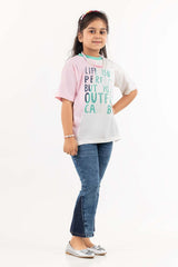 Junior Girl Coco Milk Print Knit Top JGKT-2210055