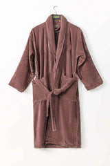 Cocoa Combed Bathrobe