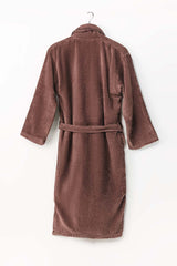 Cocoa Combed Bathrobe