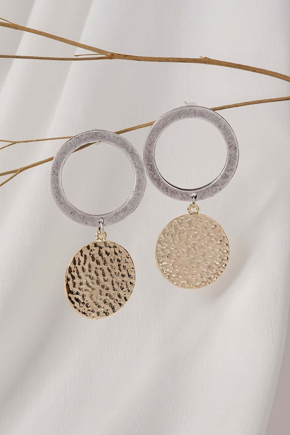 Coin Drop Earrings