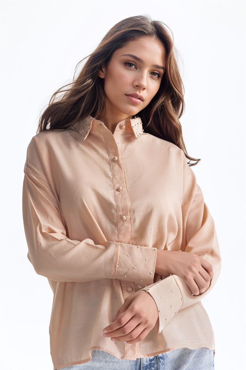 Collar Button Down Shirt WM-CS-SS24-060