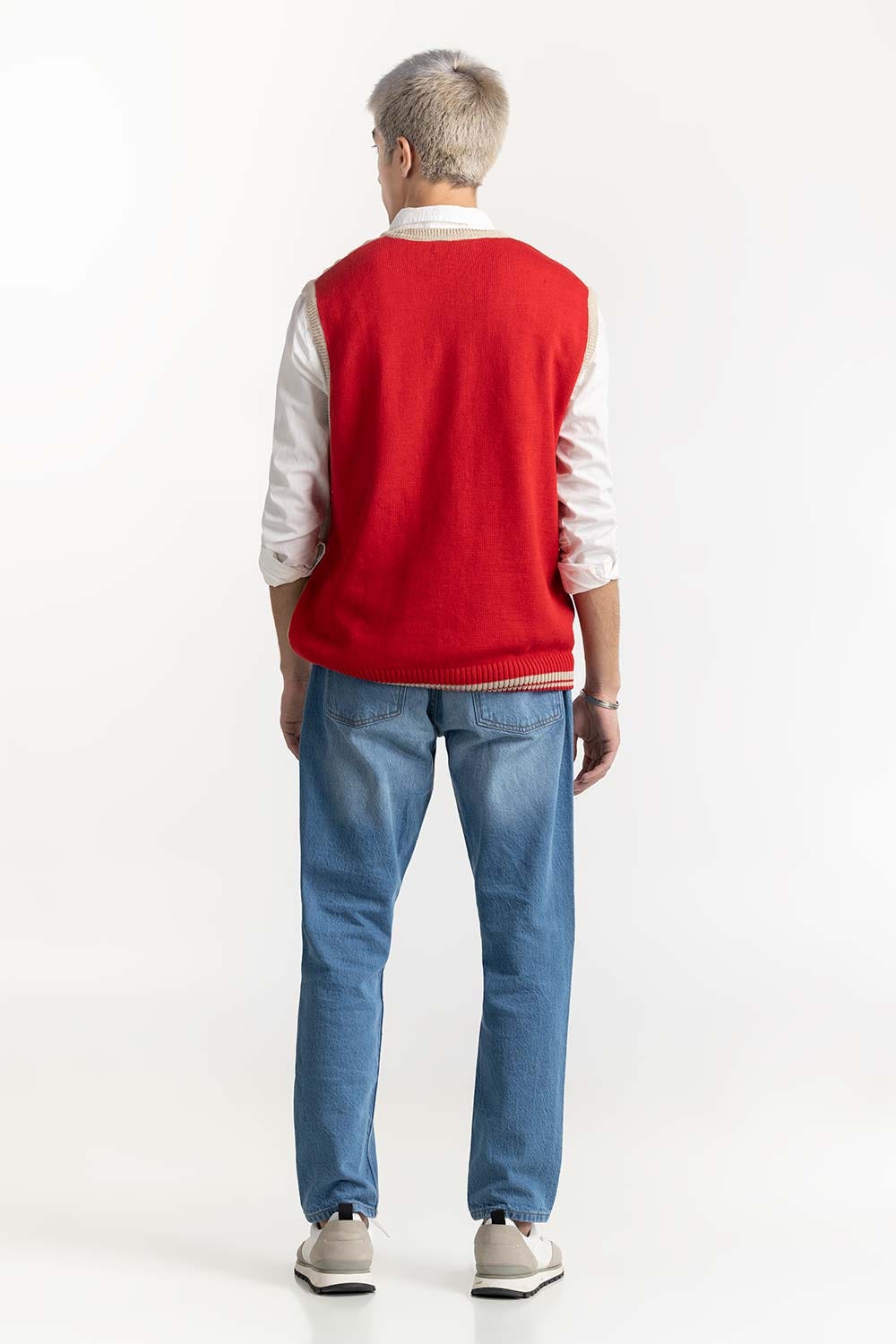 Color Block Vest 224-111-010